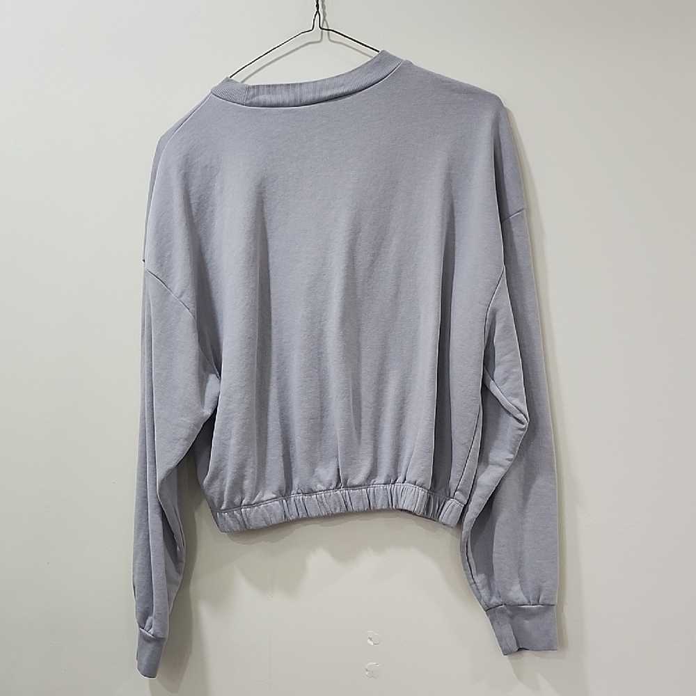 H&M Light Gray Women's Sweatshirt - Picture 6 of 8